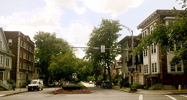Park and Oxford Intersection