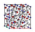 Pyrope crystal structure