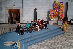 The Nobel Peace Prize ceremony in Oslo, Norway.