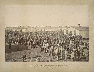 Confederate prisoners at Camp Douglas, Chicago