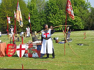 English Festival, St. George's Day, RIverside, Medway archer