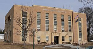 Furnas County Courthouse in Beaver City