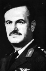 General Hafez al-Assad (1930-2000), the new president of Syria in November 1970