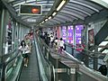 HK Central Cochrane Street Central-Mid-Levels escalators Upsidedown