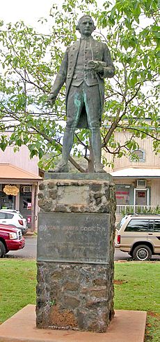 James Cook, Waimea Kauai