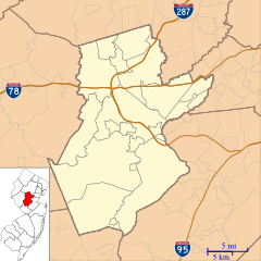 Moggy Hollow Natural Area is located in Somerset County, New Jersey