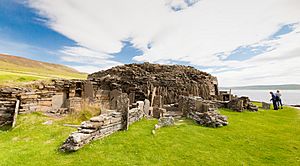 Midhowe broch, Rousay, Orkney