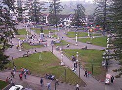 Las Araucarias Park in downtown Santa Rosa de Cabal.