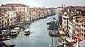 View of the Grand Canal from Rialto to Ca'Foscari