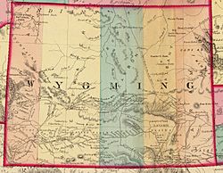 Location of Wyoming Territory