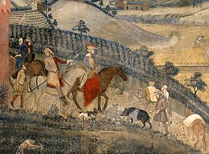 Ambrogio Lorenzetti - La città del buon governo