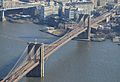 Brooklyn Bridge seen from One World Trade Center Skypod