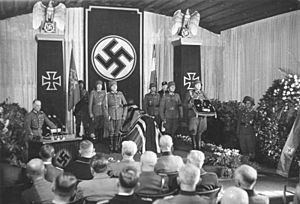 Bundesarchiv Bild 183-J30702, Trauerfeier für Erwin Rommel, Ulm