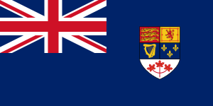 Canadian Blue Ensign (1957–1965)