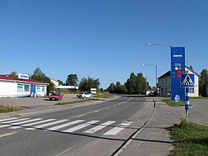 Centre of Pelkosenniemi