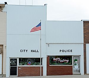 City Hall and Police station