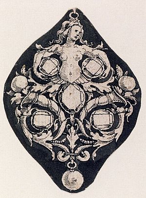 Design for a Pendant, by Hans Holbein the Younger