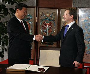 Dmitry Medvedev in China 28 September 2010-6
