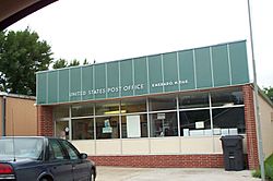 The post office in Emerado