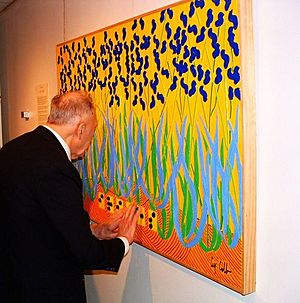 Guy Cobb Braille Painting