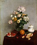 Henri Fantin-Latour - Flowers and Fruit - Google Art Project (807372)