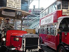 London Transport Museum buses