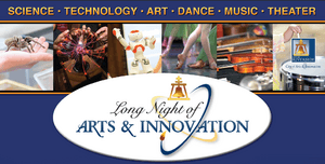 Long Night of Arts & Innovation-Logo & pictures
