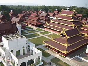 Mandalay-Palace-from-Watch-Tower