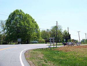 Meadows, North Carolina at the intersection of NC 8 and NC 89