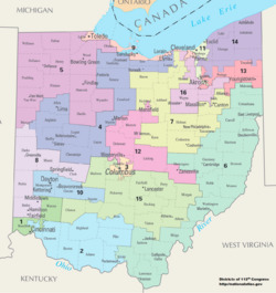 Ohio Congressional Districts, 113th Congress