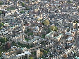 Oxford City Birdseye