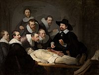 Rembrandt van Rijn - The Anatomy Lesson of Dr Nicolaes Tulp - 146 - Mauritshuis