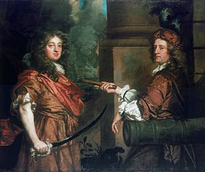 Sir Frescheville Holles 1641-72 and Sir Robert Holmes 1622-92 by Peter Lely.jpg