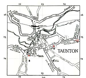 Taunton road map1948