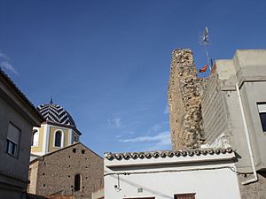 Church and Arab tower
