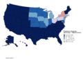 19980 US Census Map