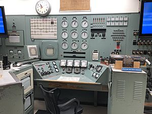 B reactor control room 2018