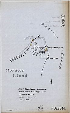 Cape Moreton - Plan Including North Point Hummock and Yellow Patch, 1927