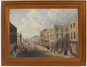 George Street, Sydney 1855