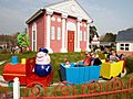 Grandpa Pigs Little Train Ride at Peppa Pig World Paultons Park (27833495825)