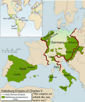 Habsburg Empire of Charles V