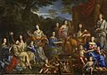 Jean Nocret - Louis XIV et la famille royale - Google Art Project