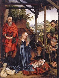 Martin Schongauer - Nativity - WGA21041