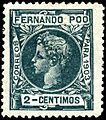 Stamp Fernando Po 1903 2c
