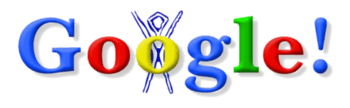 The first Google Doodle