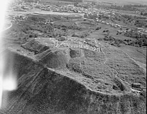 Air films (1937). Beisan mound LOC matpc.17062