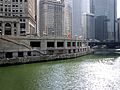 Chicago River from Michigan Avenue (closeup)