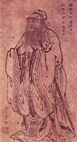 Confucius Tang Dynasty