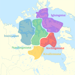 Inuvialuktun Dialect Map