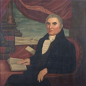 Judge Peleg Arnold by Arnold Steere 1815